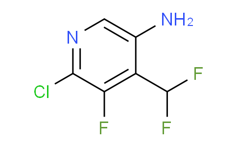 5-Amino-2-chloro-4-(difluoromethyl)-3-fluoropyridine