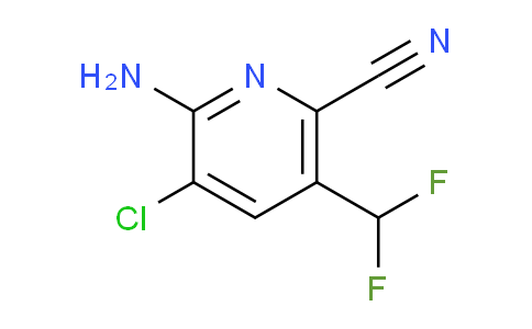 AM133973 | 1806815-70-2 | 2-Amino-3-chloro-6-cyano-5-(difluoromethyl)pyridine