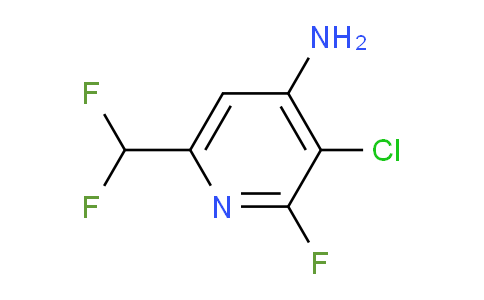 AM133989 | 1805325-13-6 | 4-Amino-3-chloro-6-(difluoromethyl)-2-fluoropyridine