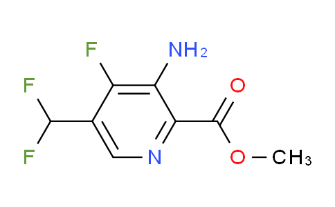 AM133997 | 1805209-40-8 | Methyl 3-amino-5-(difluoromethyl)-4-fluoropyridine-2-carboxylate