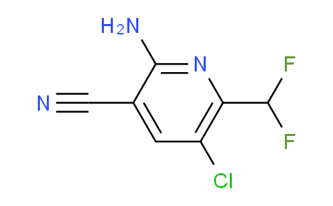 AM134001 | 1805335-40-3 | 2-Amino-5-chloro-3-cyano-6-(difluoromethyl)pyridine