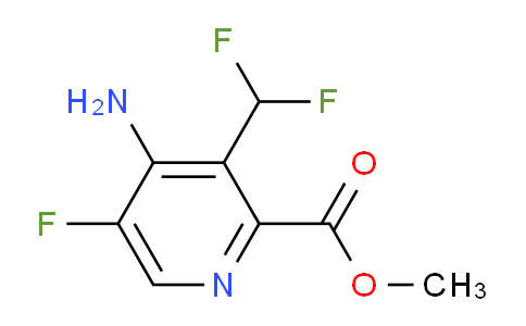 AM134007 | 1806834-44-5 | Methyl 4-amino-3-(difluoromethyl)-5-fluoropyridine-2-carboxylate