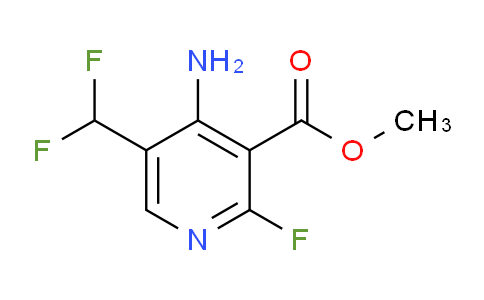 AM134009 | 1805941-65-4 | Methyl 4-amino-5-(difluoromethyl)-2-fluoropyridine-3-carboxylate