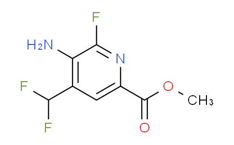 AM134011 | 1803673-70-2 | Methyl 3-amino-4-(difluoromethyl)-2-fluoropyridine-6-carboxylate