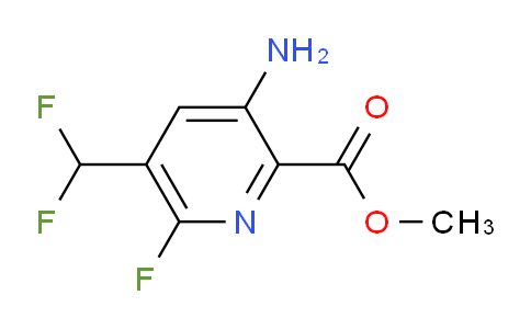 AM134014 | 1806834-41-2 | Methyl 3-amino-5-(difluoromethyl)-6-fluoropyridine-2-carboxylate