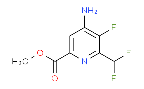 AM134015 | 1806811-36-8 | Methyl 4-amino-2-(difluoromethyl)-3-fluoropyridine-6-carboxylate