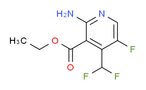 AM134020 | 1806788-56-6 | Ethyl 2-amino-4-(difluoromethyl)-5-fluoropyridine-3-carboxylate