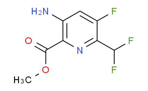 AM134022 | 1805209-88-4 | Methyl 5-amino-2-(difluoromethyl)-3-fluoropyridine-6-carboxylate