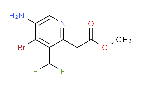 AM134024 | 1806886-18-9 | Methyl 5-amino-4-bromo-3-(difluoromethyl)pyridine-2-acetate