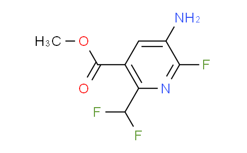 AM134025 | 1805941-70-1 | Methyl 3-amino-6-(difluoromethyl)-2-fluoropyridine-5-carboxylate