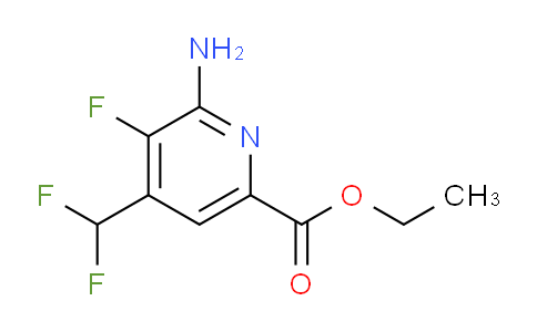 AM134036 | 1806812-12-3 | Ethyl 2-amino-4-(difluoromethyl)-3-fluoropyridine-6-carboxylate