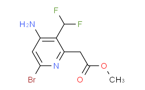 AM134037 | 1806886-34-9 | Methyl 4-amino-6-bromo-3-(difluoromethyl)pyridine-2-acetate