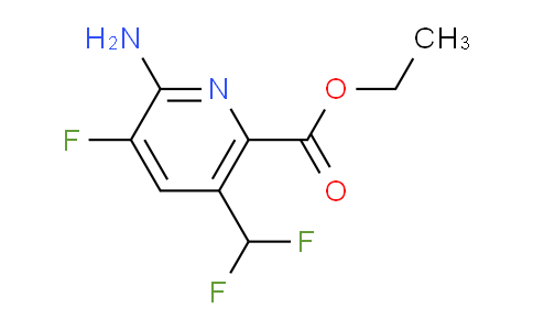 AM134040 | 1805210-10-9 | Ethyl 2-amino-5-(difluoromethyl)-3-fluoropyridine-6-carboxylate