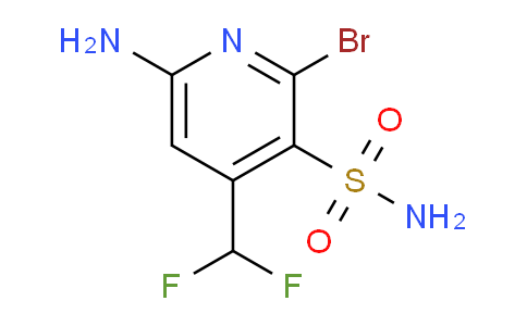 6-Amino-2-bromo-4-(difluoromethyl)pyridine-3-sulfonamide