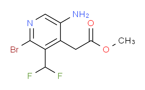 AM134043 | 1806061-54-0 | Methyl 5-amino-2-bromo-3-(difluoromethyl)pyridine-4-acetate