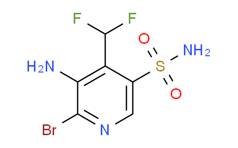 AM134044 | 1805335-67-4 | 3-Amino-2-bromo-4-(difluoromethyl)pyridine-5-sulfonamide