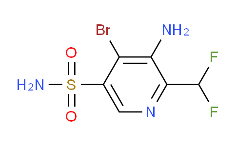 AM134047 | 1806067-77-5 | 3-Amino-4-bromo-2-(difluoromethyl)pyridine-5-sulfonamide