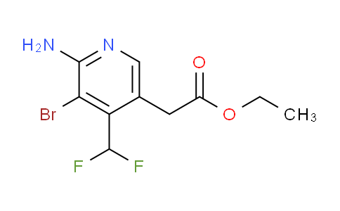 AM134048 | 1806837-01-3 | Ethyl 2-amino-3-bromo-4-(difluoromethyl)pyridine-5-acetate