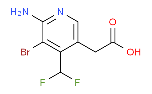 AM134052 | 1805092-32-3 | 2-Amino-3-bromo-4-(difluoromethyl)pyridine-5-acetic acid