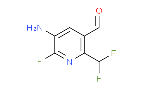 AM134053 | 1805325-44-3 | 3-Amino-6-(difluoromethyl)-2-fluoropyridine-5-carboxaldehyde