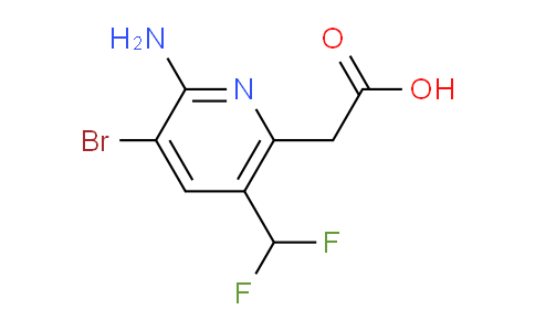 AM134054 | 1806059-37-9 | 2-Amino-3-bromo-5-(difluoromethyl)pyridine-6-acetic acid