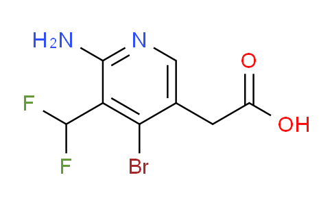 AM134056 | 1805092-44-7 | 2-Amino-4-bromo-3-(difluoromethyl)pyridine-5-acetic acid