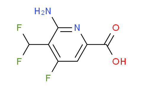 AM134058 | 1806810-49-0 | 2-Amino-3-(difluoromethyl)-4-fluoropyridine-6-carboxylic acid