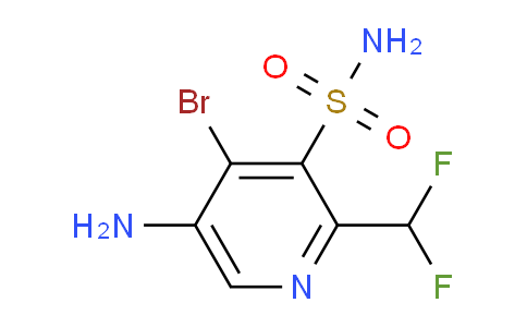 AM134059 | 1805206-96-5 | 5-Amino-4-bromo-2-(difluoromethyl)pyridine-3-sulfonamide