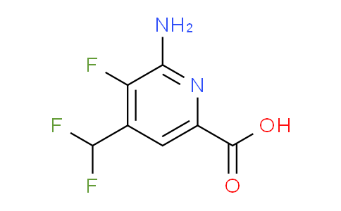 AM134062 | 1804955-07-4 | 2-Amino-4-(difluoromethyl)-3-fluoropyridine-6-carboxylic acid