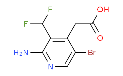 AM134065 | 1805092-65-2 | 2-Amino-5-bromo-3-(difluoromethyl)pyridine-4-acetic acid