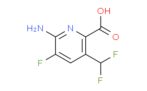 AM134066 | 1805340-04-8 | 2-Amino-5-(difluoromethyl)-3-fluoropyridine-6-carboxylic acid