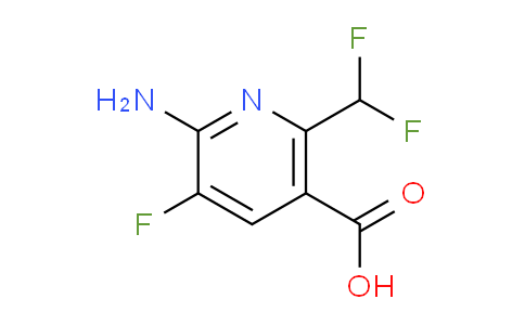2-Amino-6-(difluoromethyl)-3-fluoropyridine-5-carboxylic acid