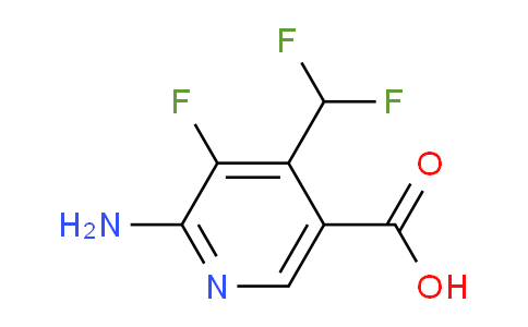 AM134084 | 1804486-01-8 | 2-Amino-4-(difluoromethyl)-3-fluoropyridine-5-carboxylic acid