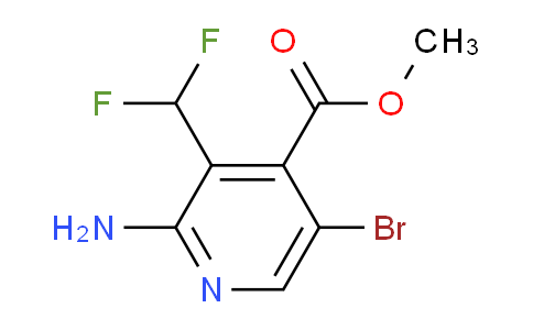 AM134090 | 1805090-39-4 | Methyl 2-amino-5-bromo-3-(difluoromethyl)pyridine-4-carboxylate