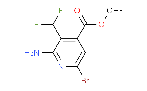 AM134097 | 1805054-13-0 | Methyl 2-amino-6-bromo-3-(difluoromethyl)pyridine-4-carboxylate