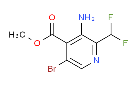 AM134113 | 1805090-63-4 | Methyl 3-amino-5-bromo-2-(difluoromethyl)pyridine-4-carboxylate