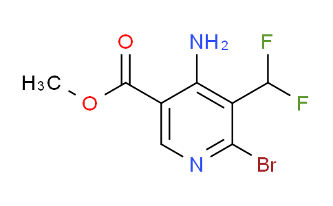 AM134116 | 1805333-71-4 | Methyl 4-amino-2-bromo-3-(difluoromethyl)pyridine-5-carboxylate