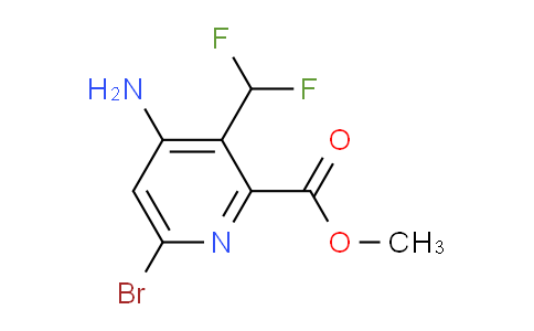 AM134117 | 1805054-30-1 | Methyl 4-amino-6-bromo-3-(difluoromethyl)pyridine-2-carboxylate