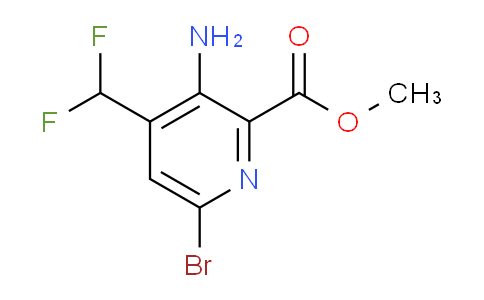 AM134123 | 1803711-21-8 | Methyl 3-amino-6-bromo-4-(difluoromethyl)pyridine-2-carboxylate
