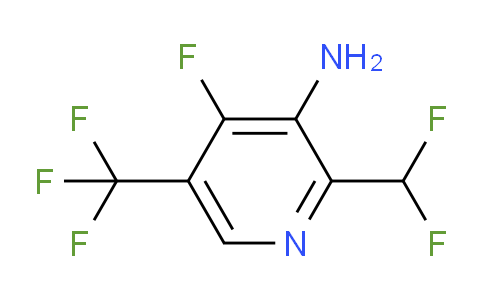 AM134127 | 1806796-30-4 | 3-Amino-2-(difluoromethyl)-4-fluoro-5-(trifluoromethyl)pyridine
