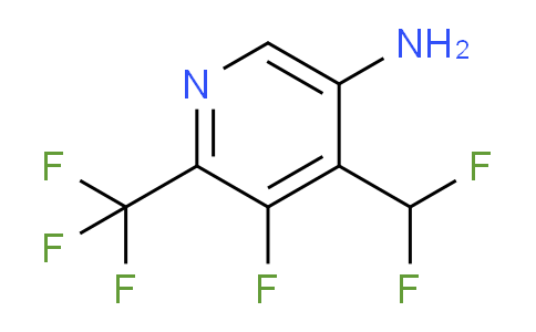5-Amino-4-(difluoromethyl)-3-fluoro-2-(trifluoromethyl)pyridine