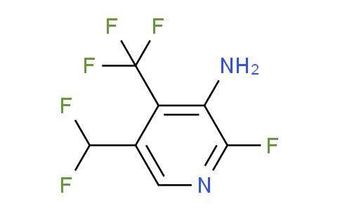 AM134134 | 1805063-16-4 | 3-Amino-5-(difluoromethyl)-2-fluoro-4-(trifluoromethyl)pyridine