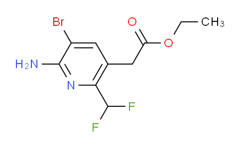 AM134152 | 1803669-49-9 | Ethyl 2-amino-3-bromo-6-(difluoromethyl)pyridine-5-acetate