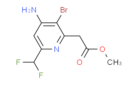 AM134158 | 1805102-28-6 | Methyl 4-amino-3-bromo-6-(difluoromethyl)pyridine-2-acetate