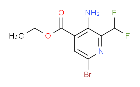 AM134170 | 1806814-66-3 | Ethyl 3-amino-6-bromo-2-(difluoromethyl)pyridine-4-carboxylate