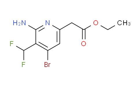 AM134171 | 1806061-99-3 | Ethyl 2-amino-4-bromo-3-(difluoromethyl)pyridine-6-acetate