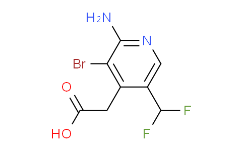 AM134174 | 1806814-70-9 | 2-Amino-3-bromo-5-(difluoromethyl)pyridine-4-acetic acid