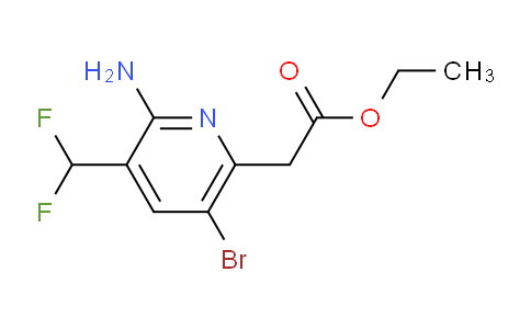 AM134177 | 1803669-54-6 | Ethyl 2-amino-5-bromo-3-(difluoromethyl)pyridine-6-acetate