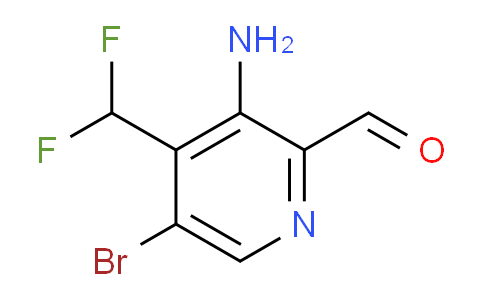 AM134180 | 1805053-76-2 | 3-Amino-5-bromo-4-(difluoromethyl)pyridine-2-carboxaldehyde