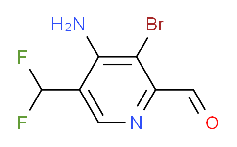 AM134185 | 1804450-18-7 | 4-Amino-3-bromo-5-(difluoromethyl)pyridine-2-carboxaldehyde